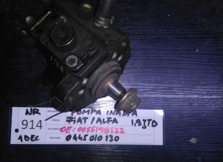 Pompa inalta presiune Fiat 1.9 JTD
