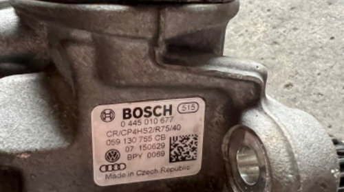 Pompa inalta presiune Motor 3.0 Diesel Audi Euro 6 cod 0445010677 059130755CB
