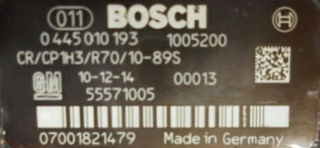 POMPA INALTA PRESIUNE OPEL ASTRA J 2.0 C
