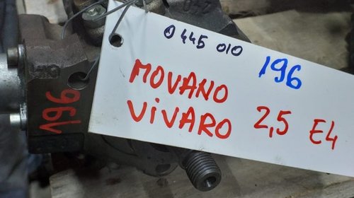 POMPA INALTA PRESIUNE Opel Movano / Vivaro 2.