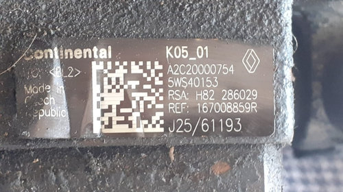 Pompa inalta presiune Renault Megane 3 Kangoo 2 cod-A2C20000754 8200821184