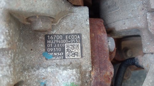 Pompa Inalte / Pompa Injectie Nissan Navara 2.5 dCI d40 16700 EC00A