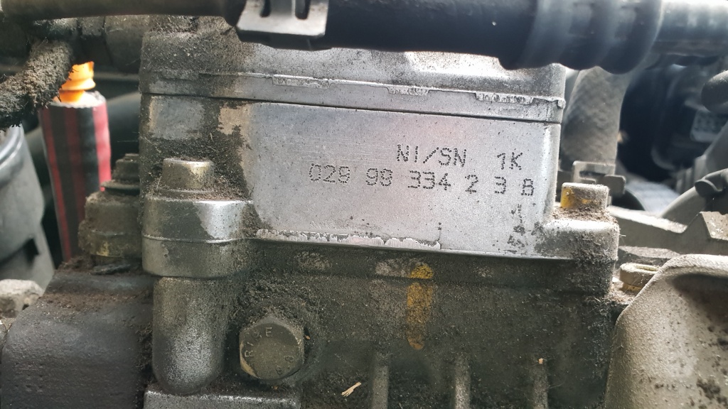 POMPA INJECTIE 1.9 TDI COD MOTOR AGR