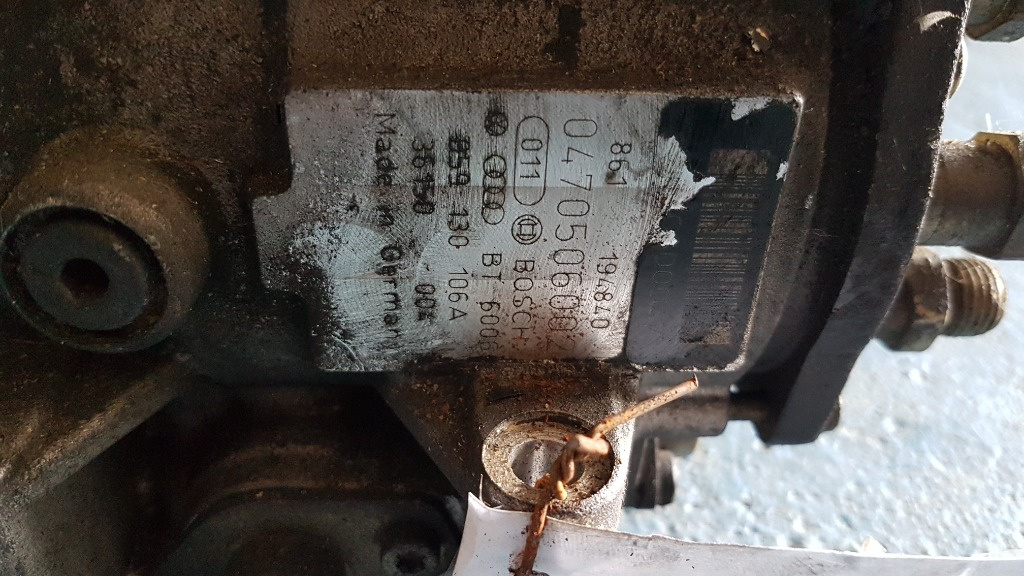 POMPA INJECTIE AUDI A4 A6 2.5 TDI COD 0470506002