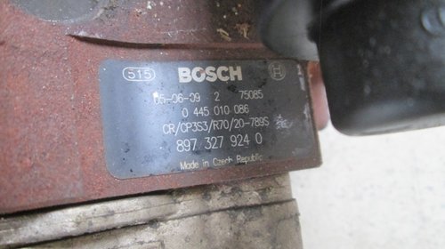 Pompa injectie Bosch 0445010086 Opel Astra H 1.7 CDTI 80cp/101cp 2005 2006 2007 2008 2009