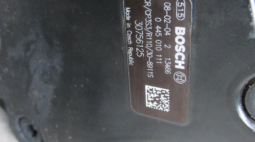 Pompa injectie Bosch 30756125 / 0445010111 Volvo V50 facelift 2.4 D5 132kw 2008 2009 2010 2011