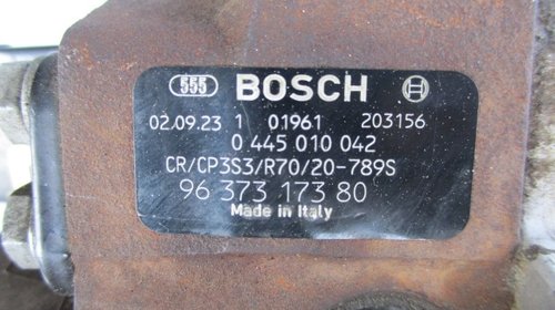 POMPA INJECTIE BOSCH COD 9637317380 PEUGEOT 206 1.4 HDI FAB. 1998 - 2008 ⭐⭐⭐⭐⭐