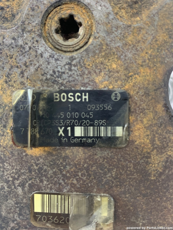 Pompa injectie combustibil, pompa inalta
