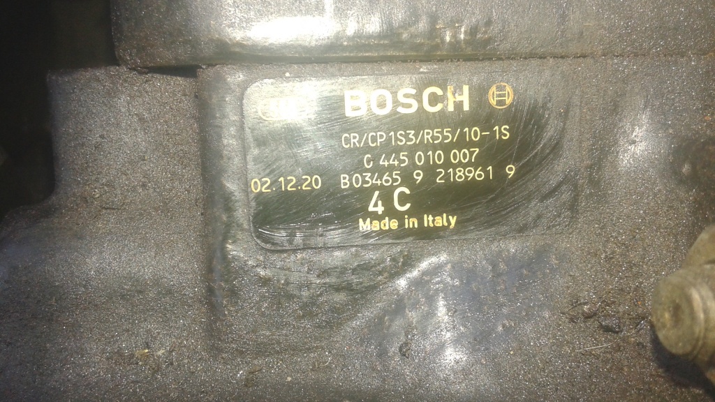 Pompa injectie FIAT 1.9jtd 1998-2001 Bosch C 445 010 007 stare buna
