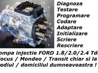 Pompa injectie Ford Opel Audi VolksWagen 2.5 V6 Programare Codare Initializare Sincronizare la domiciliu