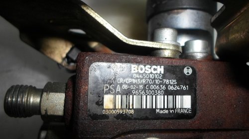 Pompa injectie / inalta presiune Peugeot 1.6 Hdi Bosch cod 0 445 010 296 2004 - 2009