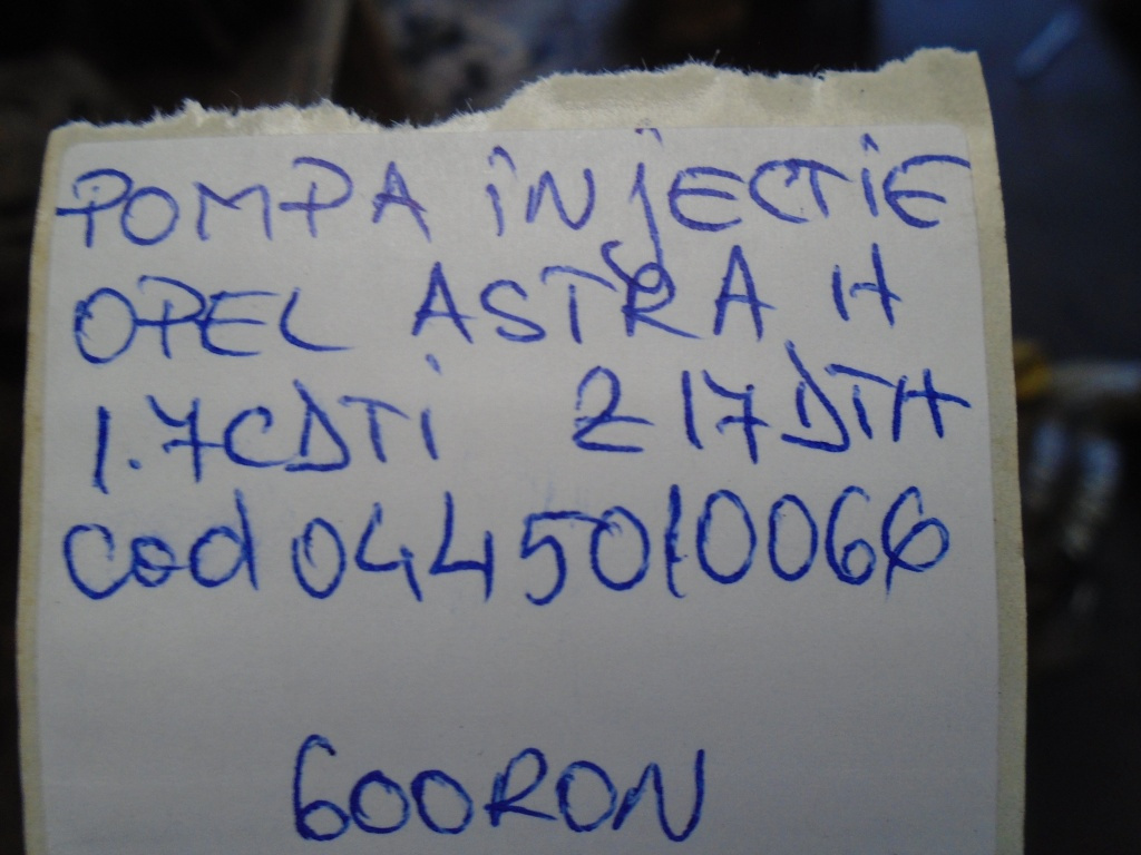 Pompa injectie opel astra h 1.7cdti cod 