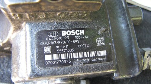 Pompa injectie Opel motorizare 2.0 CDTi 81/96/118/121KW Cod Bosch 0445010193