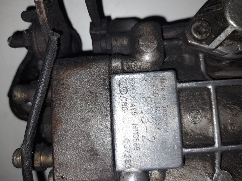 Pompa injectie renault kangoo scenic 1.9