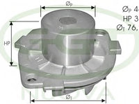 Pompa PA10746 GGT pentru Fiat Brava Fiat Bravo Fiat Marea Alfa romeo 156 Alfa romeo 166 Fiat Multipla Alfa romeo 145 Alfa romeo 146 Fiat Punto Alfa romeo 147 Alfa romeo 159 Fiat Palio Fiat Ritmo