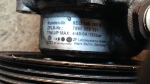 Pompa servodirectie audi a4,b7 motor 2.0 TDI 
