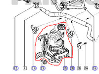 Pompa servodirectie electrica DACIA DOKKER LODGY,AN 2013-2019 ORIGINALA PRODUS NOU COD 491109155R