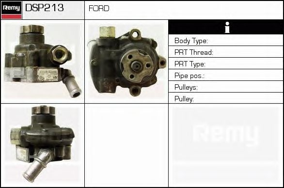 Pompa servodirectie  FORD TRANSIT bus FD FB FS FZ FC DELCOREMY DSP213