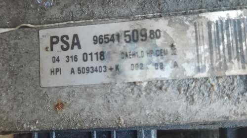 Pompa servodirectie Peugeot 307 1.6 HDI cod 9654151080
