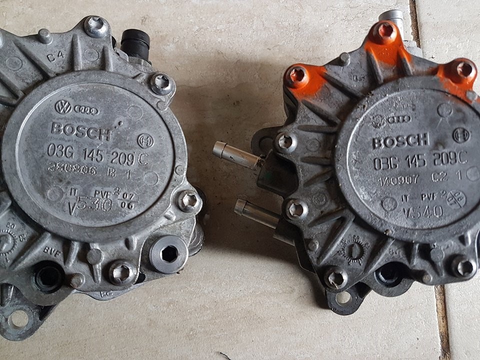 Pompa tandem 03g145209c vw passat b6 2.0