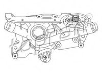 Pompa ulei 206 536 TOPRAN pentru Opel Vectra Opel Omega Opel Astra Opel Zafira