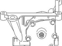 Pompa ulei AUDI A4 limuzina (8D2, B5), AUDI A8 limuzina (4D2, 4D8), VW PASSAT limuzina (3B2) - TOPRAN 111 054