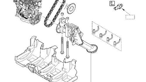 POMPA ULEI DACIA LOGAN 1.5 DCI