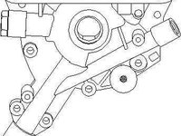 Pompa ulei OPEL CORSA B 73 78 79 TOPRAN 205 585