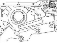 Pompa ulei OPEL KADETT E combi (35_ 36_ 45_ 46_) TOPRAN 201 277
