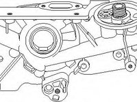 Pompa ulei OPEL OMEGA B combi (21_, 22_, 23_), OPEL VECTRA B hatchback (38_), OPEL VECTRA B (36_) - TOPRAN 206 536