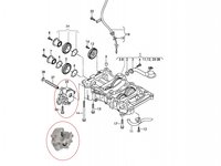 Pompa ulei pentru AUDI,VW,SEAT,SKODA 2.0 D 2005-2015 (pt motor cu balansier)