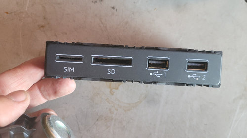 Port USB SD SIM Audi A6 A7 A8 Q7 Q8 4N0035736