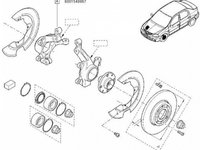 PORTFUZETA DREAPTA CU ABS DACIA LOGAN, SANDERO