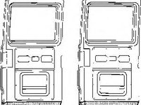 Portiera spate MERCEDES-BENZ T1 bus (601), MERCEDES-BENZ T1 bus (602), MERCEDES-BENZ T1 caroserie (601) - VAN WEZEL 3071249
