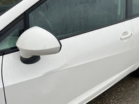 Portiera stanga dreapta alba Seat Ibiza din 2010 CGP