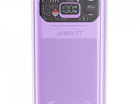 Power Bank Acefast 20000mAh Seria Sparkling încărcare Rapidă 30W Violet (M2) M2-20000-PURPLE
