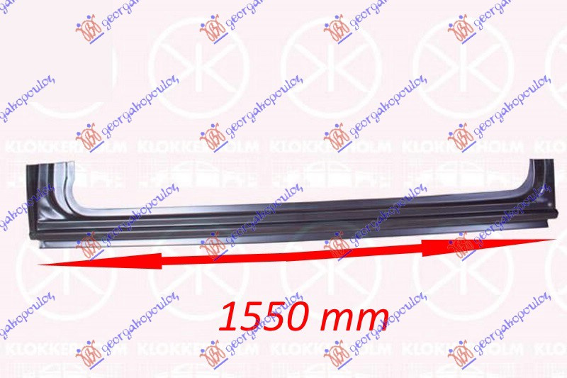 PRAG USA CULISANTA [1550 mm] CU STALP DREAPTA MERCEDES SPRINTER 209-524 ...