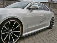 Praguri Audi A5 RS5 8T Coupe 2007-2015 v2 - Maxton Design