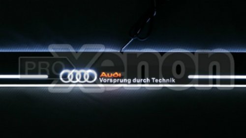 Praguri iluminate cu leduri Audi A4 A5 A6 A7 