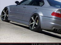 Praguri Laterale BMW 3 E46 - 4 DOOR SALOON < M3 LOOK > BM-3-46-S1SA