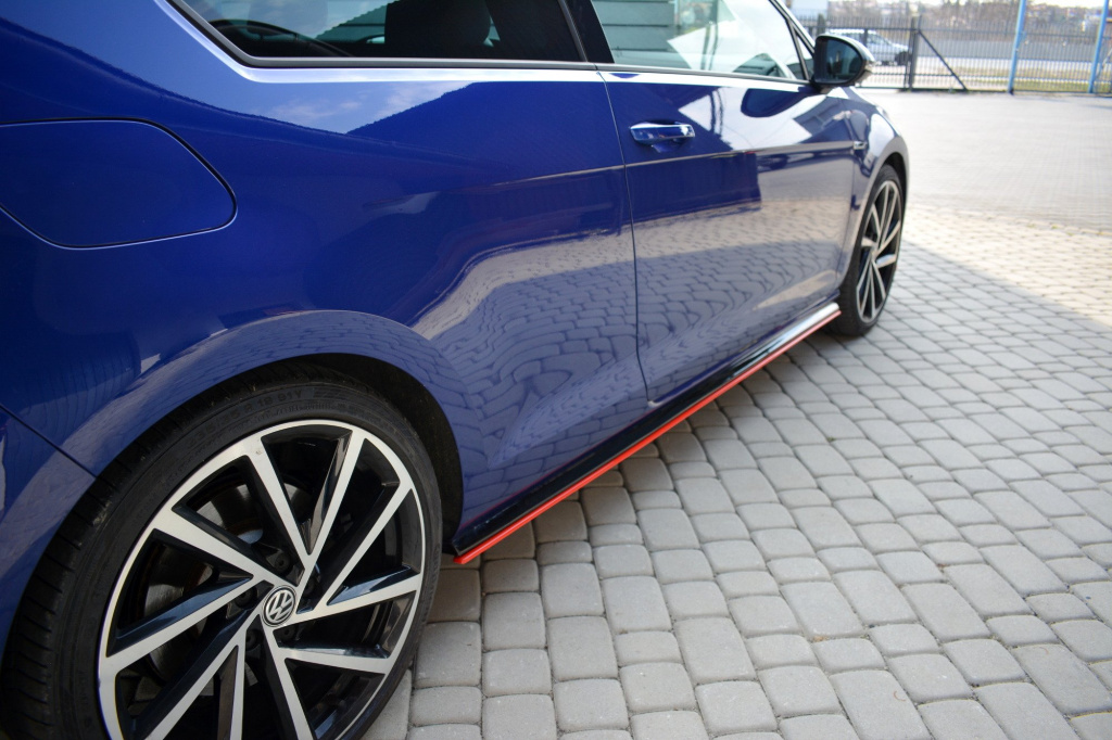 Praguri Laterale Diffusers V.2 VW Golf 7 R / R-Line Facelift VW-GO-7F-R-SD2G