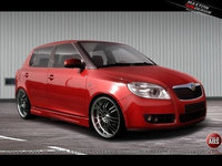 Praguri Laterale Skoda Fabia Mk2 < Inferno > SK-FA-2-INFERNO-S1A