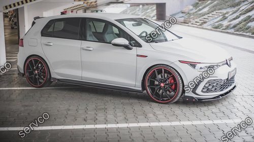 Praguri si flapsuri Volkswagen Golf 8 GTI / GTI Clubsport 2020- v5 - Maxton Design