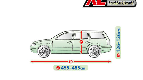 Prelata auto completa Mobile Garage - XL - Hatchback Kombi