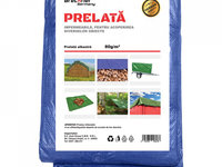 Prelata Cu Ochiuri De Prindere 80g/m2 Albastra 3x4M Breckner Germany Cod BK89401 120721-2