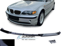 Prelungire bara fata BMW E46 Seria 3 Facelift (01-05) Negru lucios