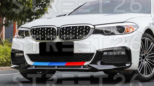 Prelungire Bara Fata Compatibil Cu BMW Seria 5 G30 G31 (2017-2020) M5 Design Negru Lucios