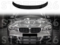 Prelungire Bara Fata compatibil cu BMW Seria 5 F10 F11 (2010-2017) M-Performance Design Negru Lucios