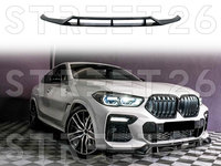 Prelungire Bara Fata Compatibil Cu BMW X6 G06 (2019-2023) M Sport Package Negru Lucios