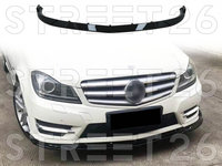 Prelungire Bara Fata Compatibil Cu Mercedes C-Class W204 S204 C204 Facelift Sport Line (2011-2014) Negru